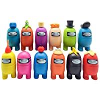 JOAN Among Us Figuras en Miniatura- Navidad DIY Figuras de jardín Decoraciones navideñas Adornos de Mesa Escritorio…